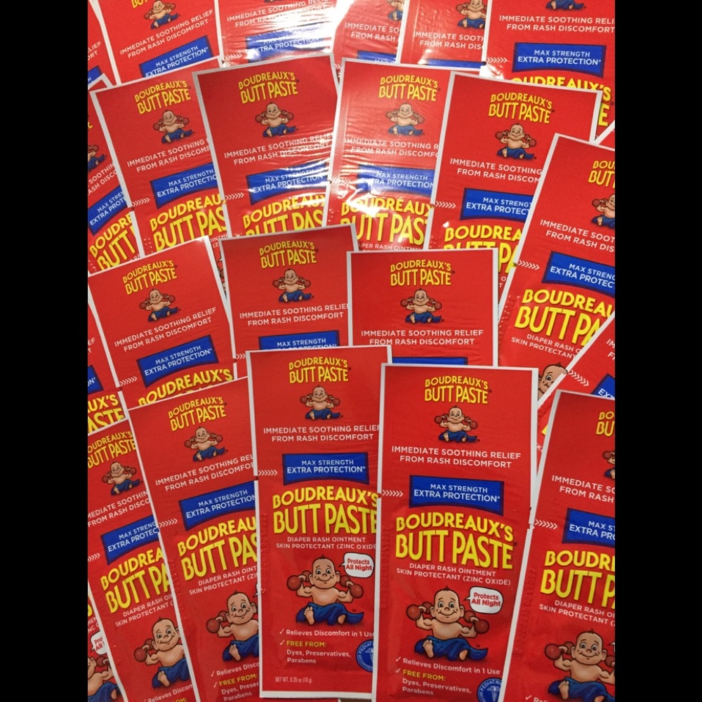 59 Boudreaux’s BUTT PASTE individual packs .35 oz